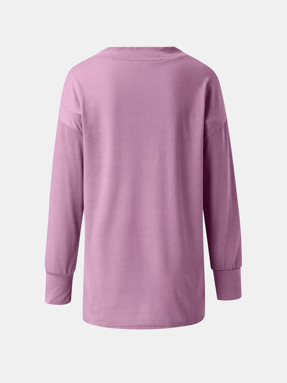 Full Size V-Neck Long Sleeve T-Shirt, image 13