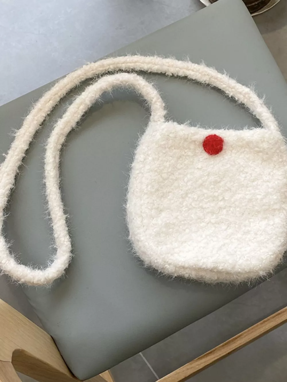 Lightweight Fluffy Crossbody Bag, image 12