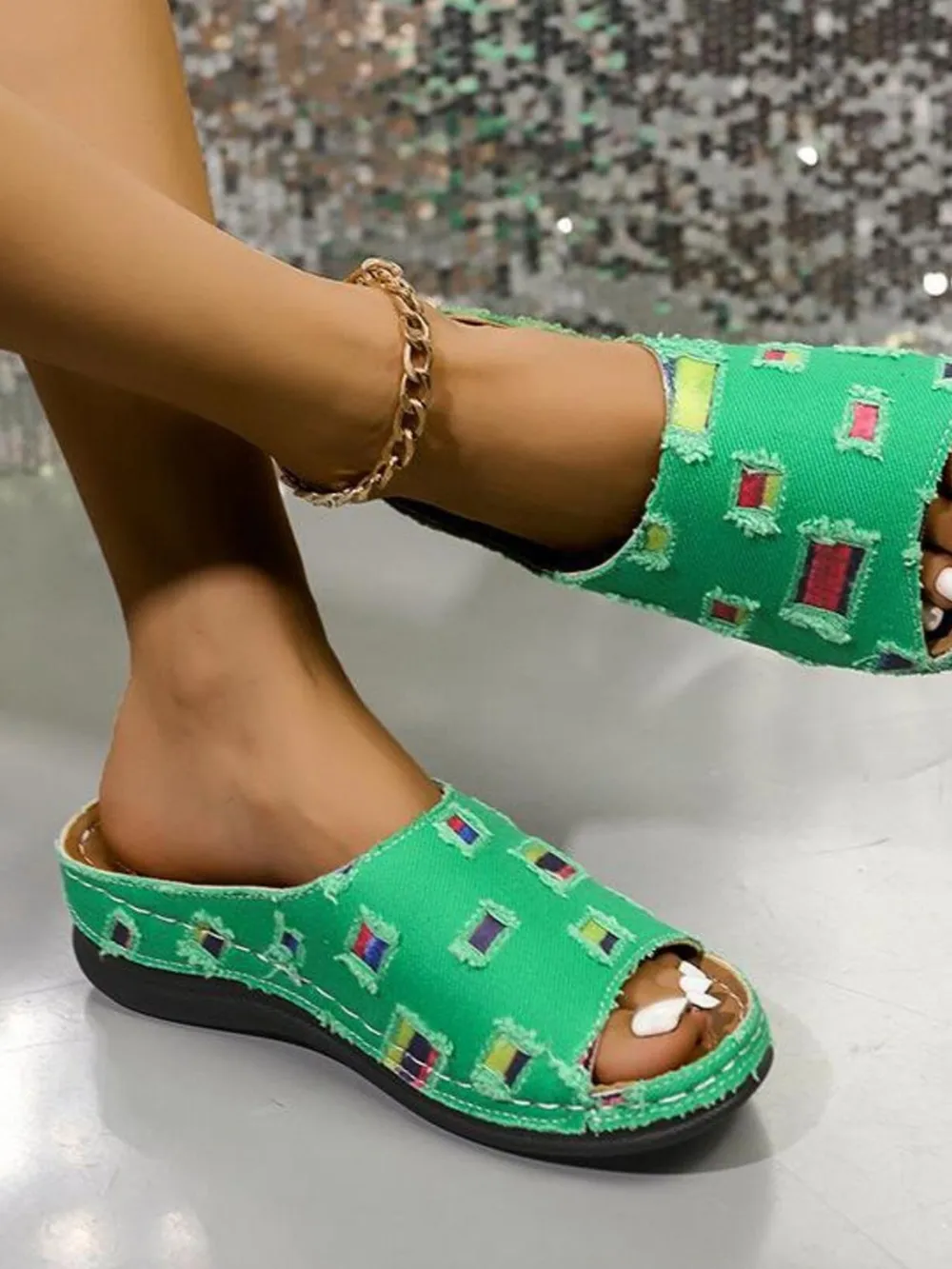 Hollow Out Comfort Sandals, image 4