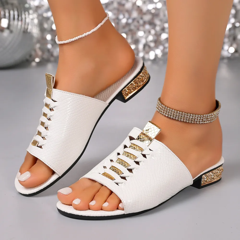 Open Toe Block Heels Sandals, image 3