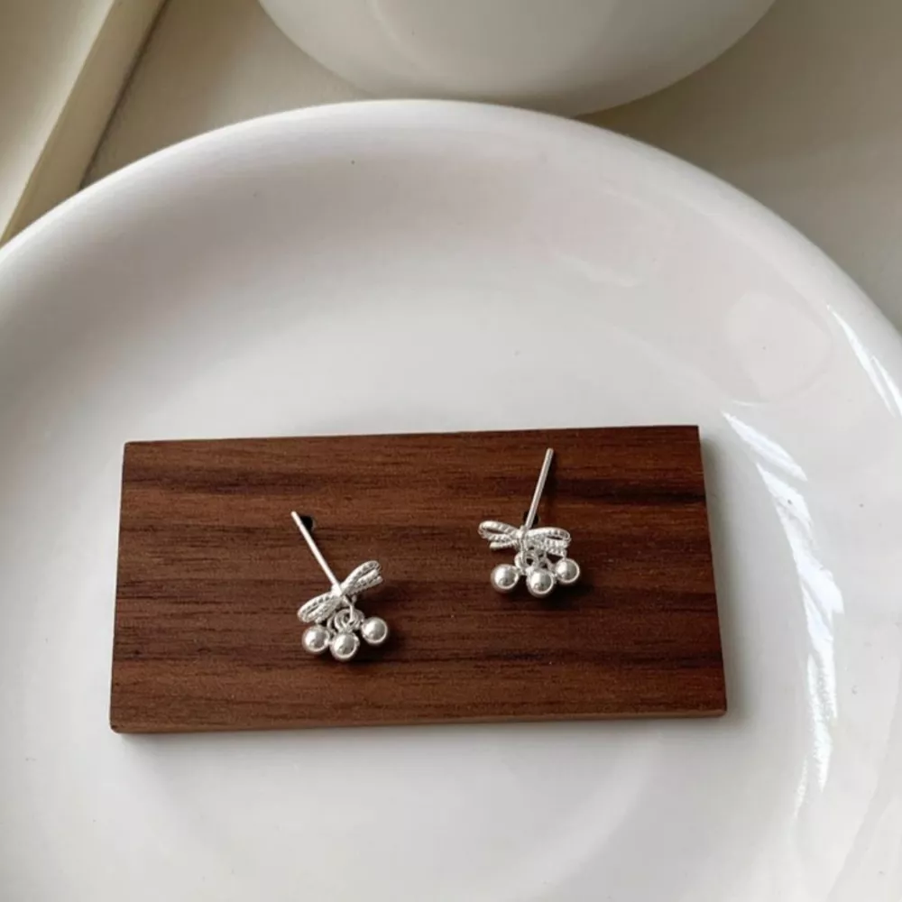 Bowknot Drop Earrings, image 5