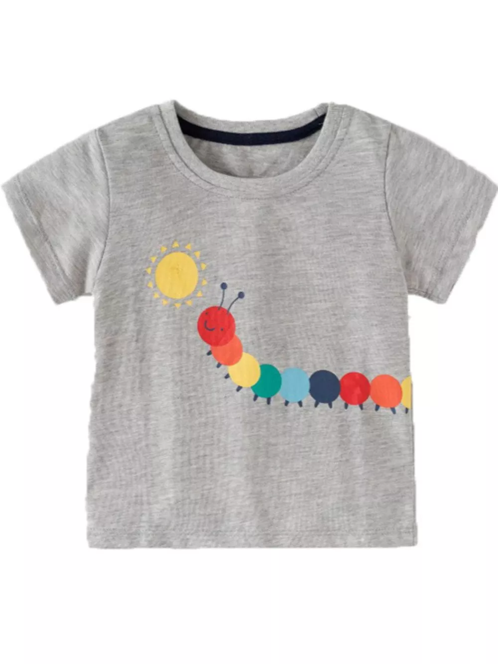 Children's Caterpillar Graphic Short Sleeve T-Shirt, image 3