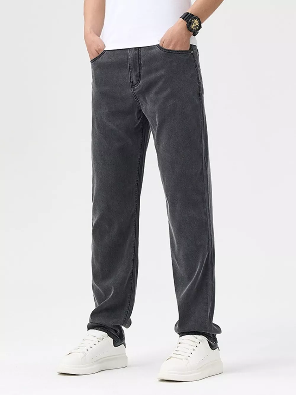 Men's Straight Leg Casual Pants, image 8