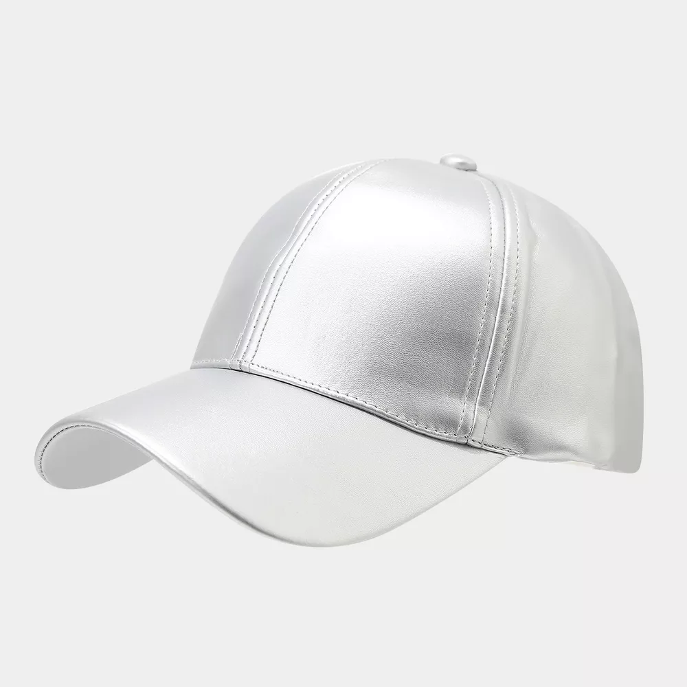 PU Leather Baseball Cap