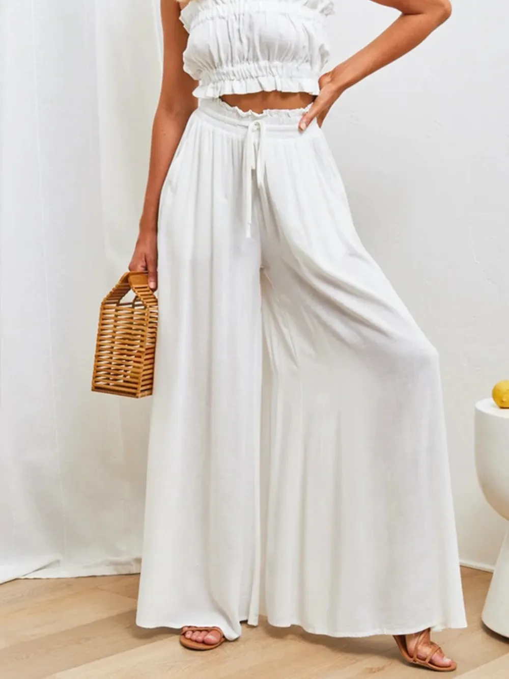 High Waist Wide Leg Pants, image 12