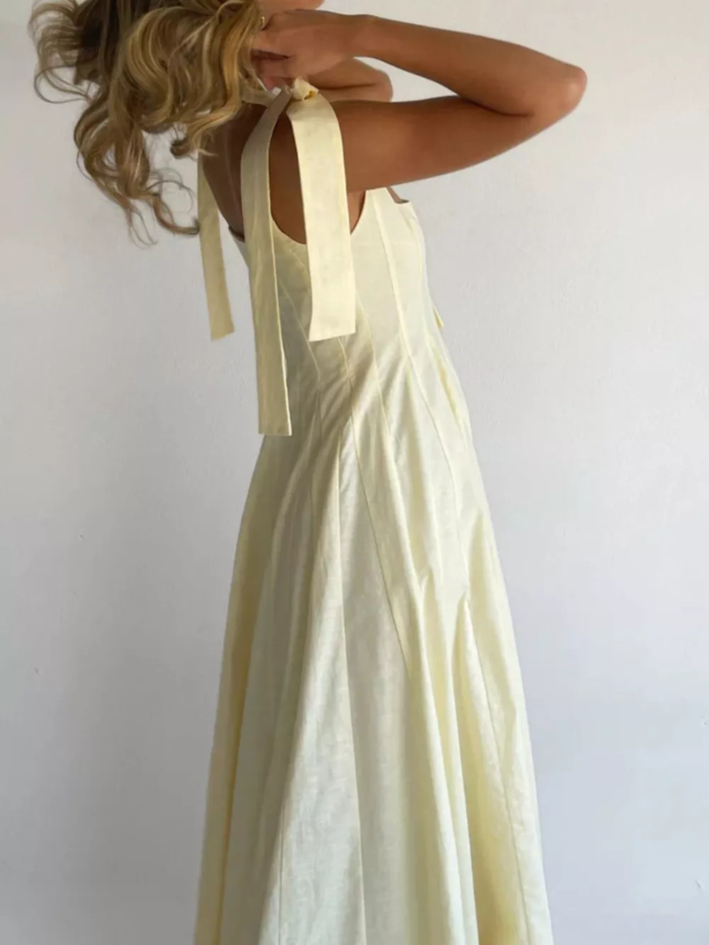 Gradient Tie Shoulder Maxi Dress, image 18