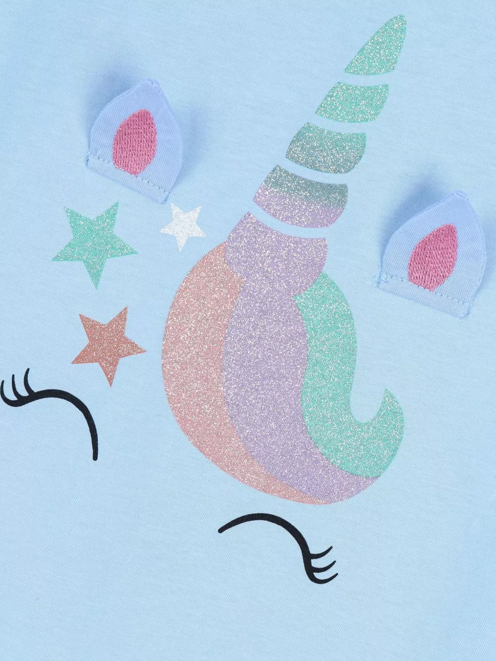 Children's Unicorn Graphic Short Sleeve T-Shirt, image 3