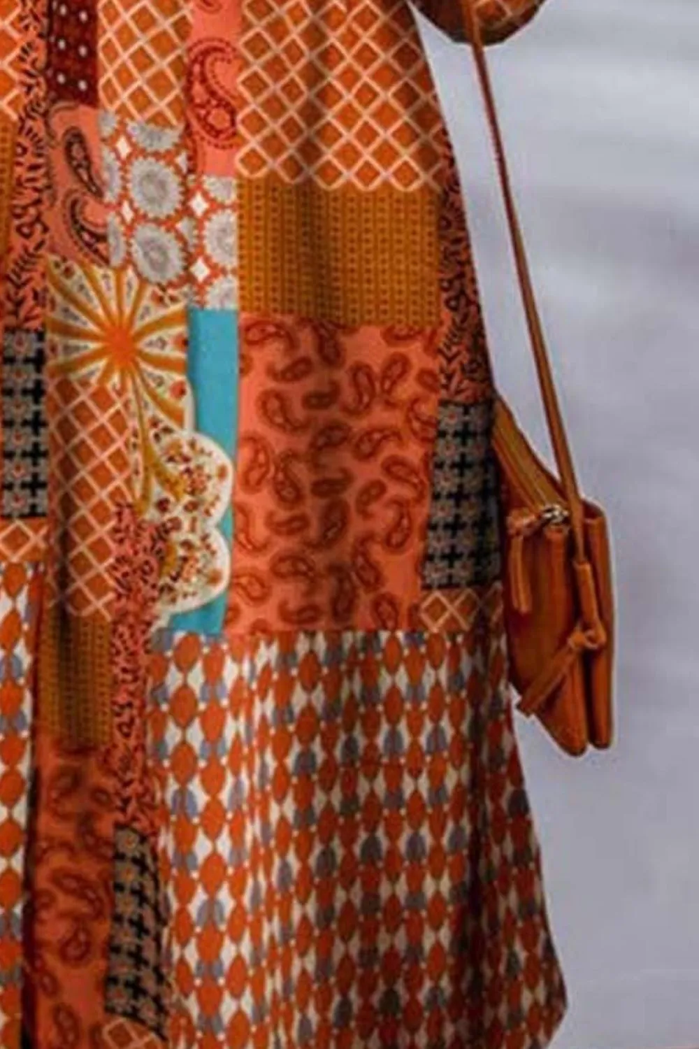 Printed Button Up Long Sleeve Cardigan, image 15