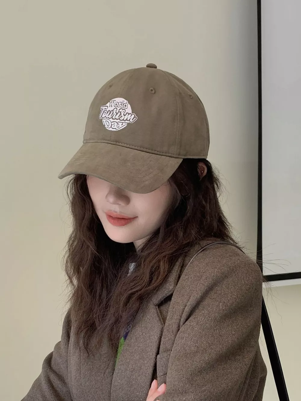World Tourism Day Embroidered Baseball Cap, image 2
