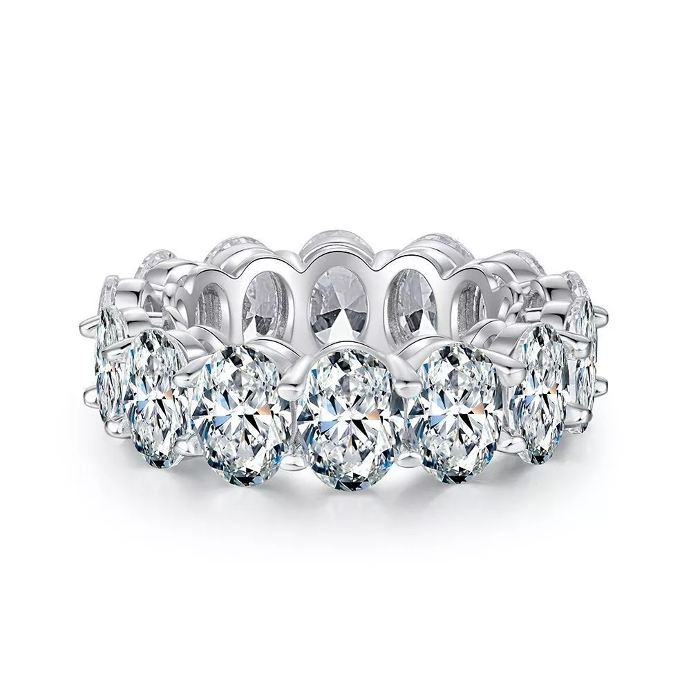 925 Sterling Silver Zircon Ring, image 5