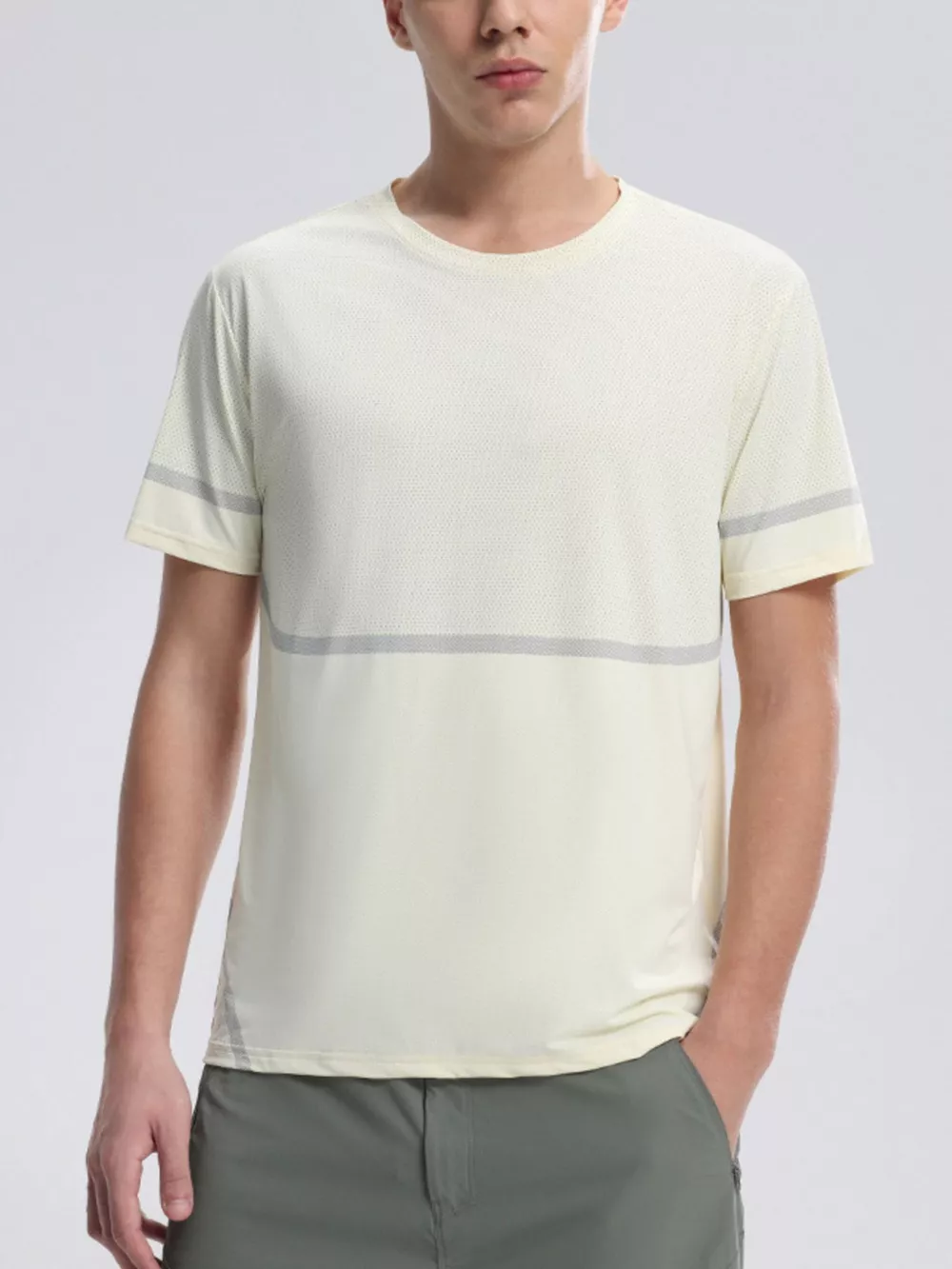 Men's Plus Size Round Neck Short Sleeve T-Shirt, image 6