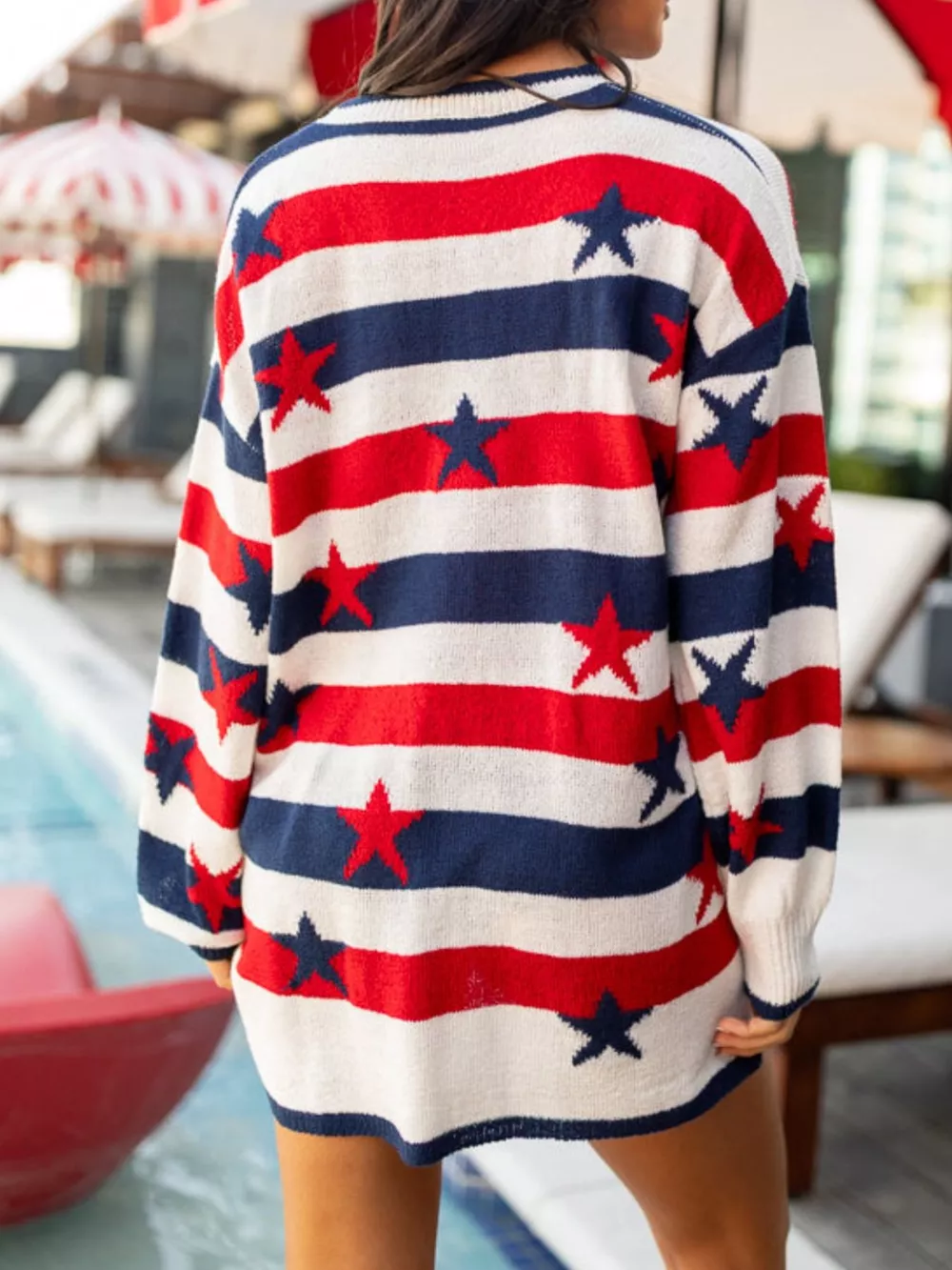 Stars and Stripes Long Sleeve Sweater, image 22