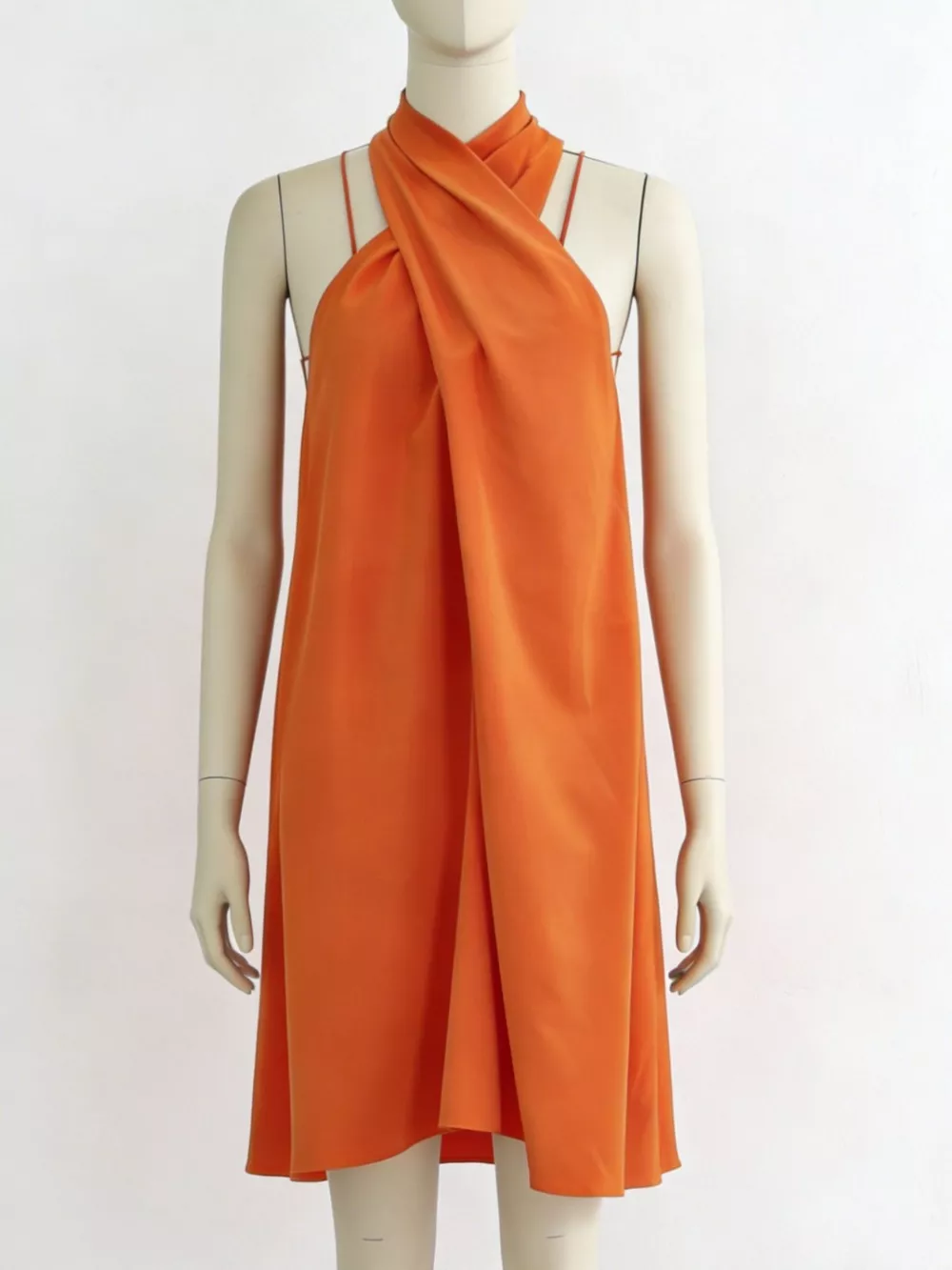 Halter Neck Sleeveless Mini Dress, image 6