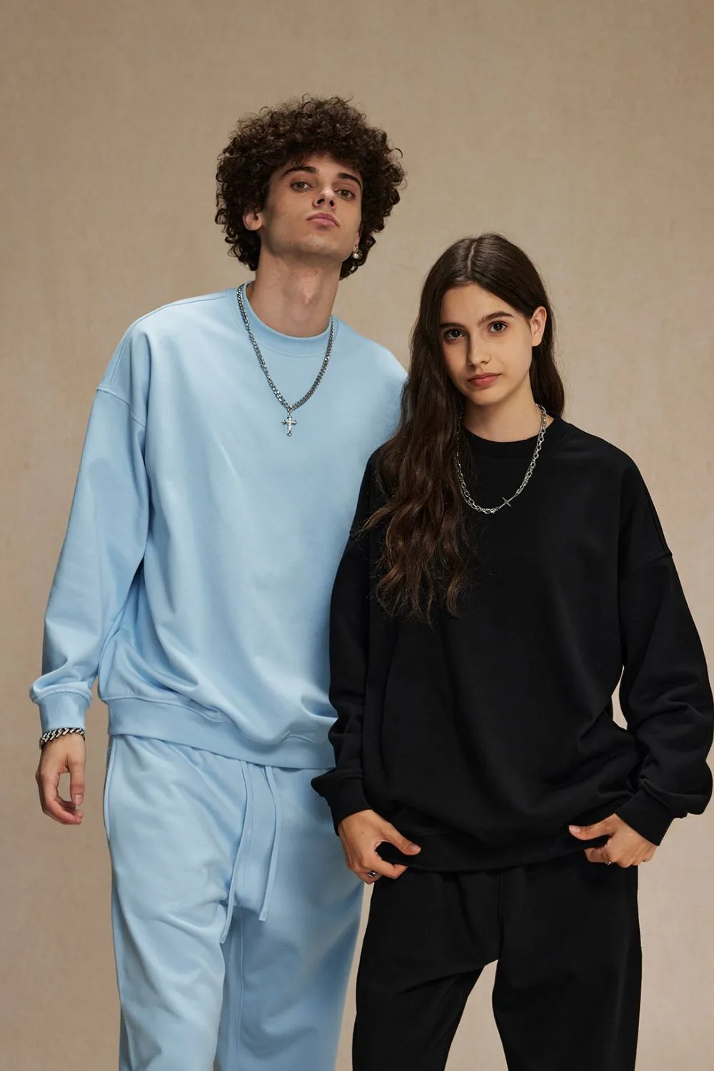 Men's Round Neck Long Sleeve Sweatshirt, image 12