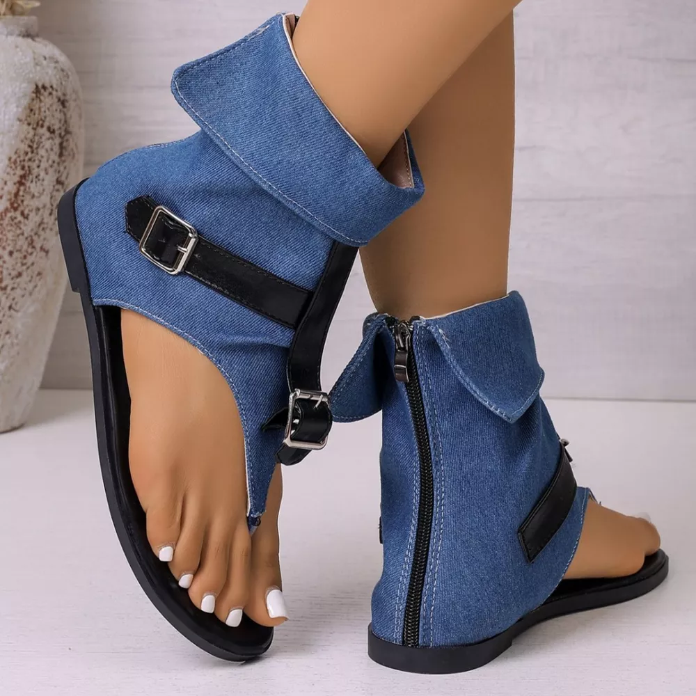 Toe Post Buckle Sandals, image 6