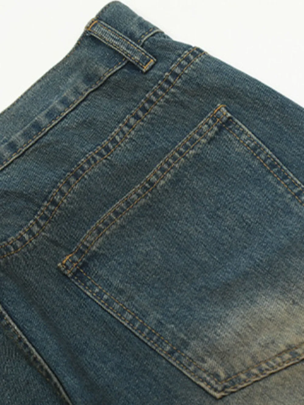 Men's Distressed Wide Leg Jeans, image 6