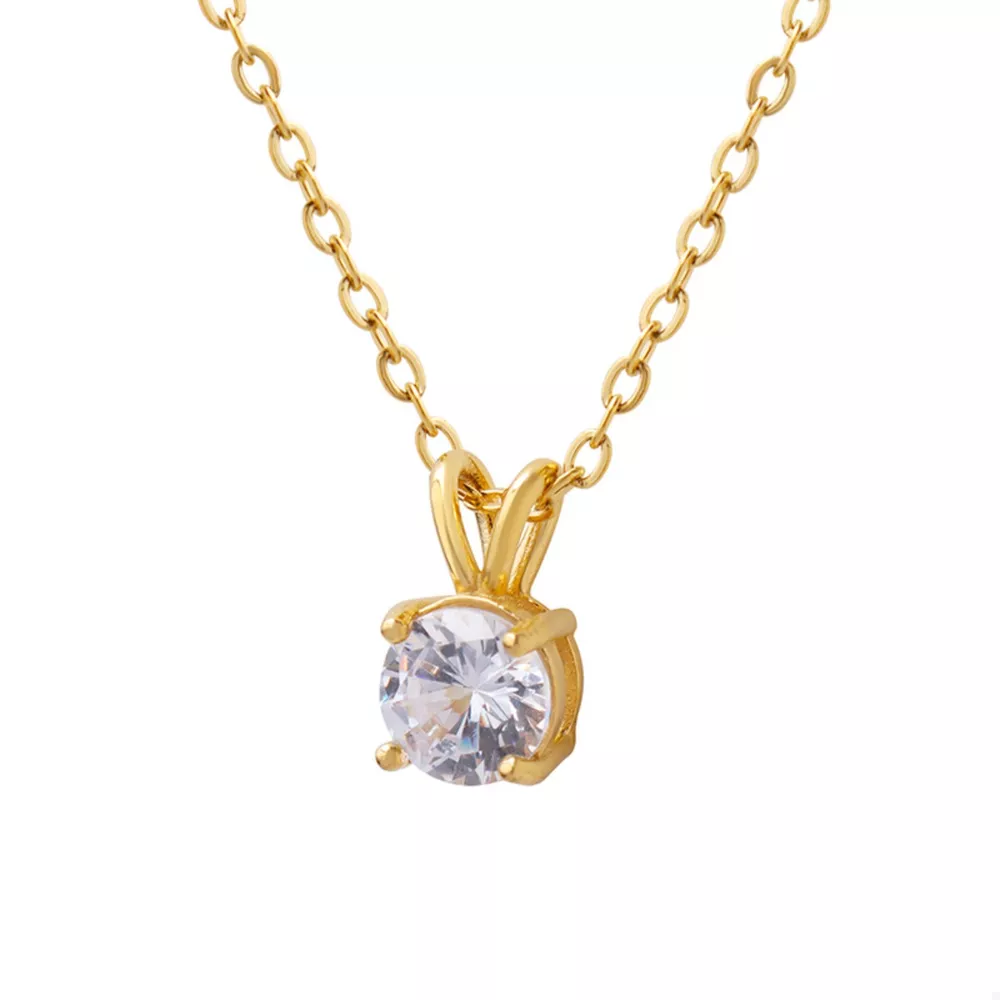 18K Gold-Plated Pendant Necklace, image 6