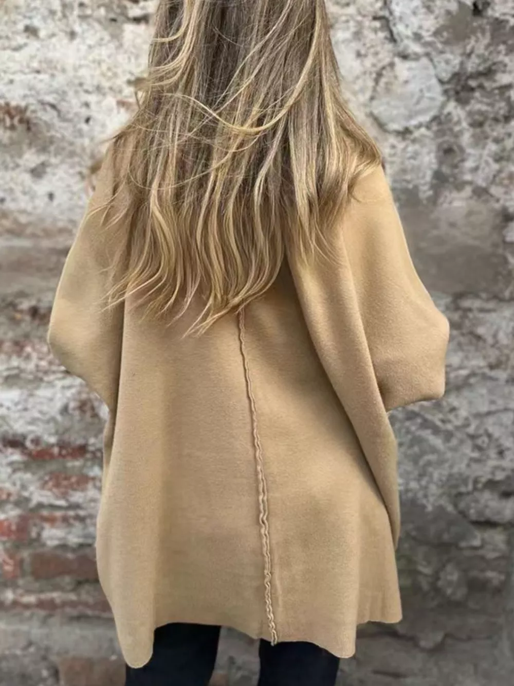 Full Size Button-Down Long Sleeve Cardigan Plus Size, image 4