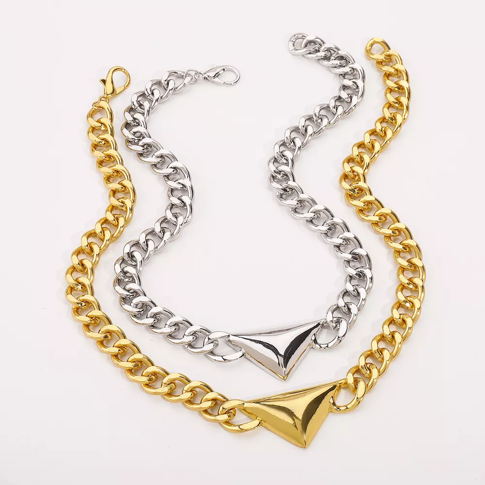 Alloy Geometric Necklace, image 7