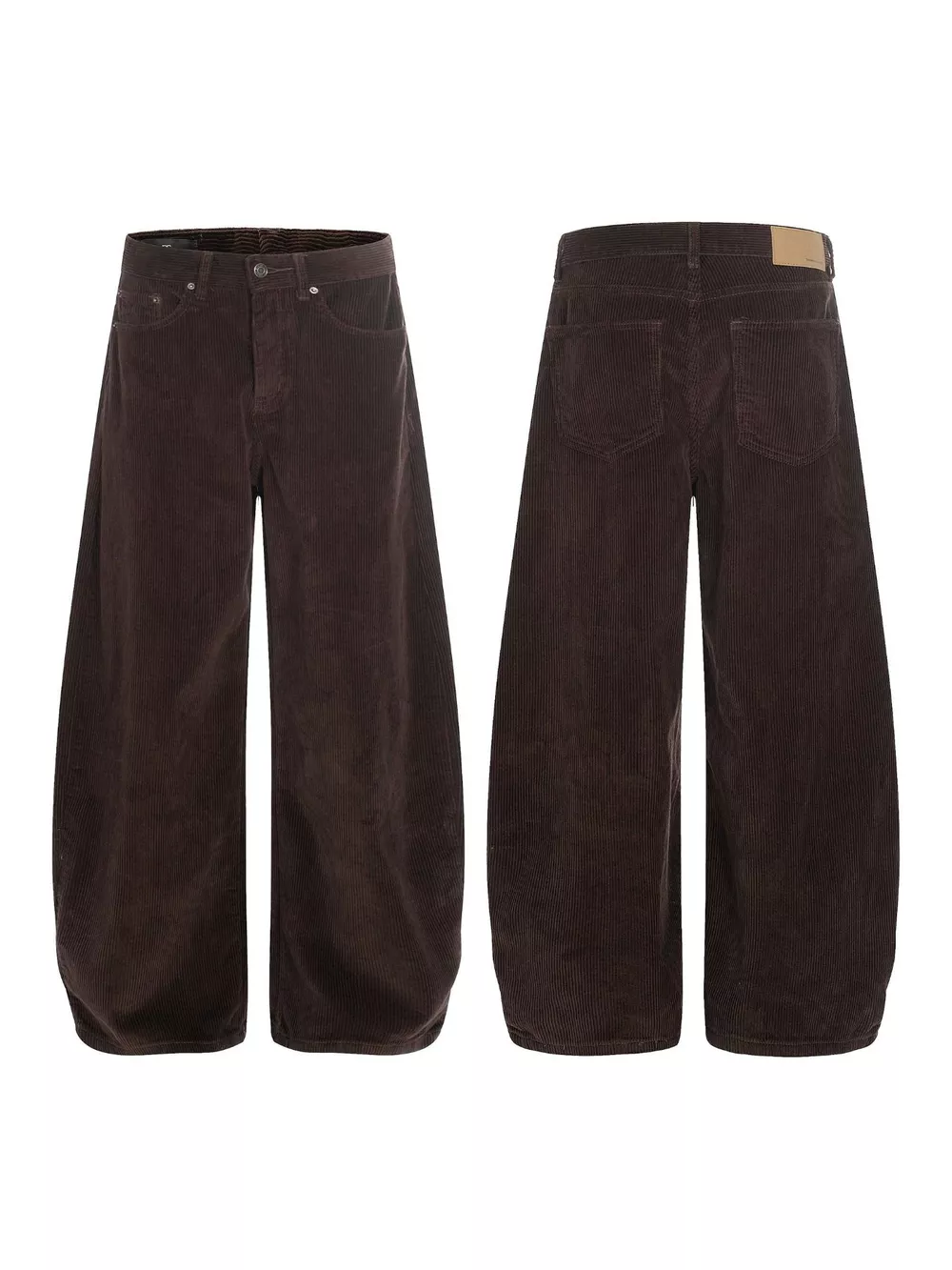Men's Wide Leg Corduroy Pants, image 5