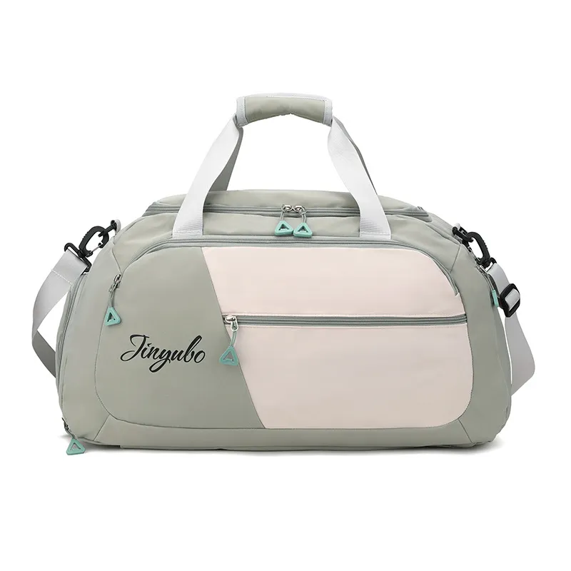 Contrast Nylon Travel Bag, image 7