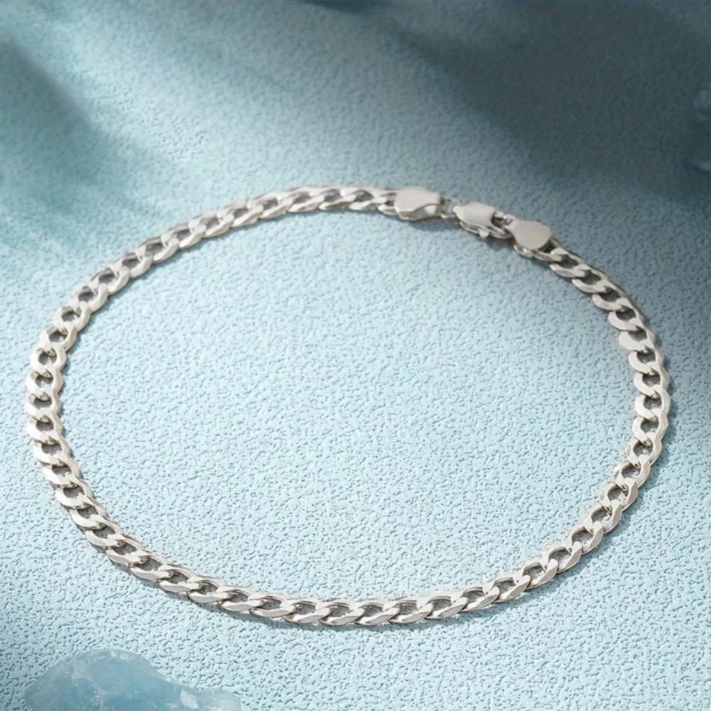 925 Sterling Silver Chain Bracelet, image 2