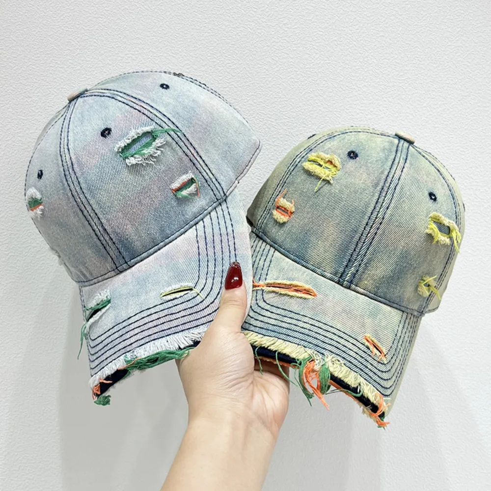 Distressed Adjustable Baseball Cap, image 11