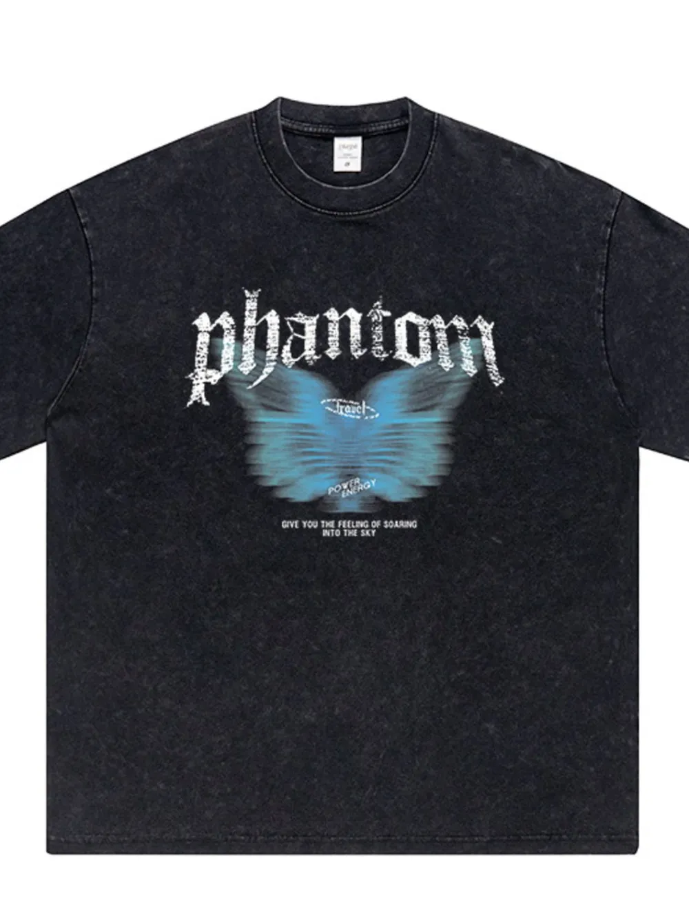 Men's Letter Round Neck Short Sleeve T-Shirt
