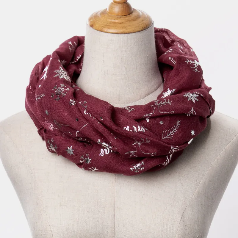 Christmas Element Polyester Scarf, image 5