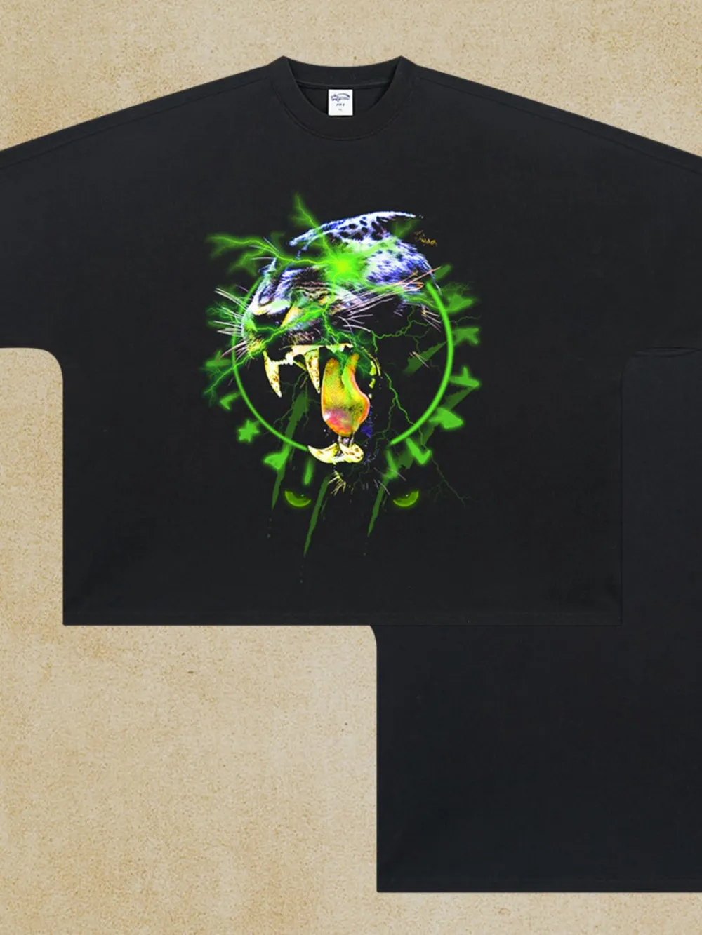 Men's Graphic Round Neck Half Sleeve T-Shirt, image 5
