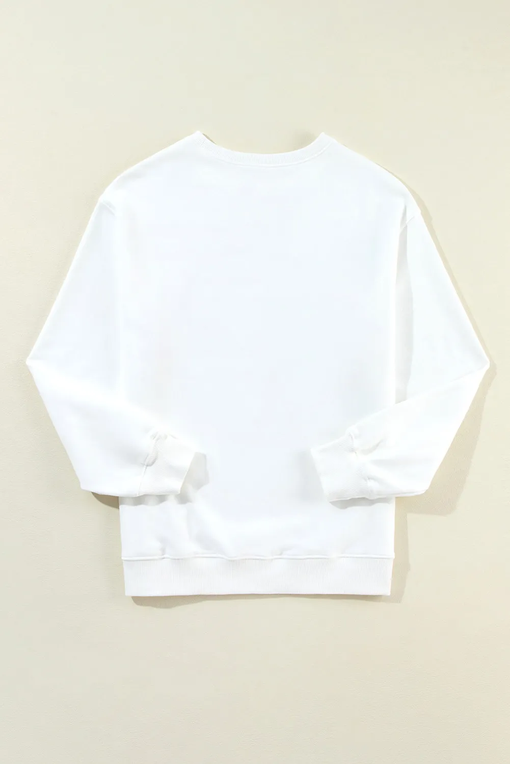 US Flag Round Neck Long Sleeve Sweatshirt, image 3