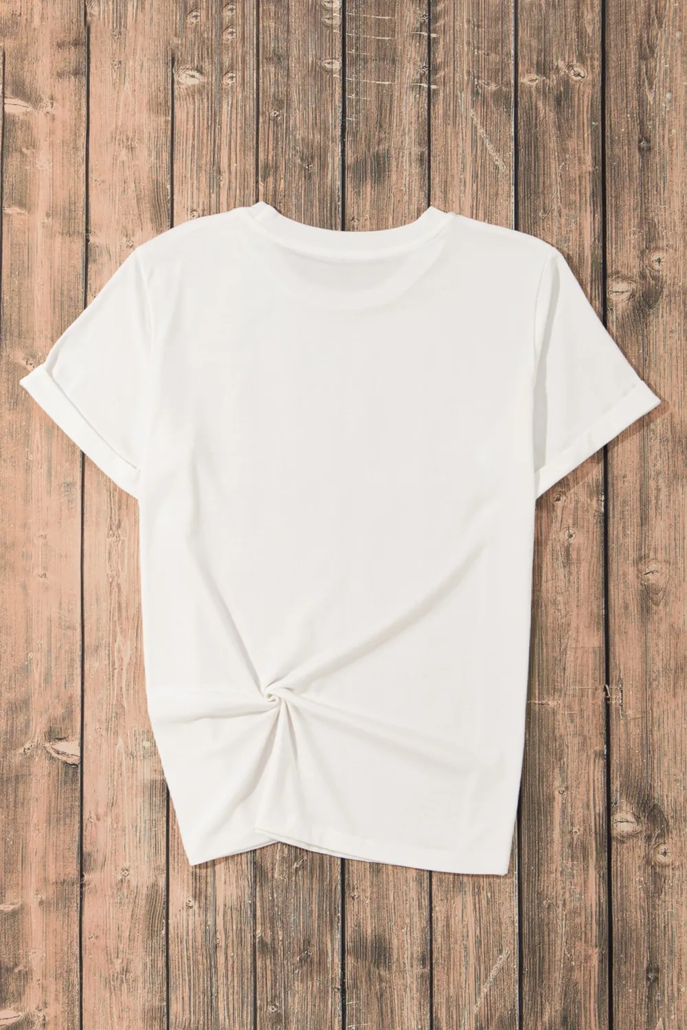 Sequin Football Round Neck Short Sleeve T-Shirt, image 3