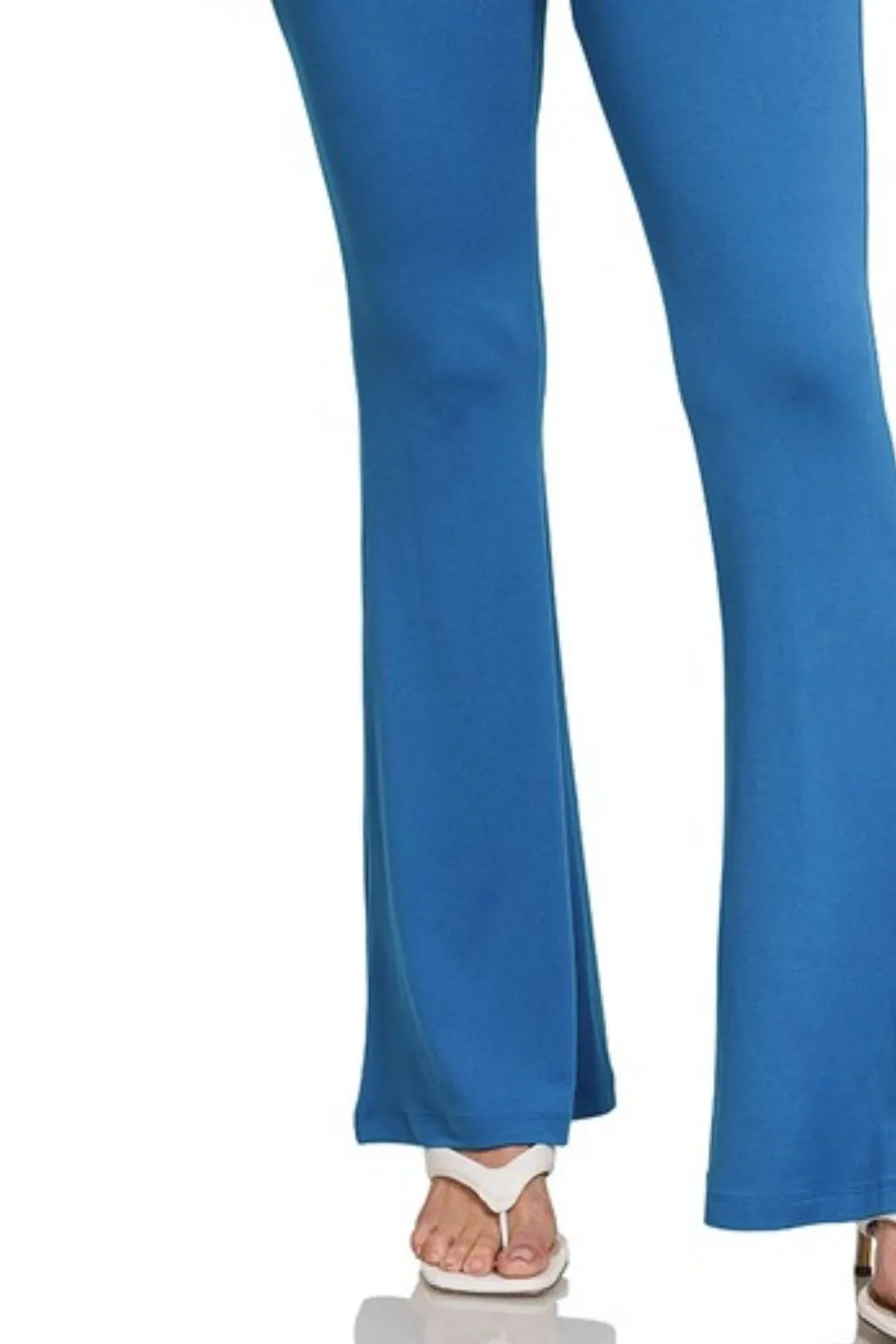 Buttery Soft Flare Leg High Waist Yoga Pants, image 2