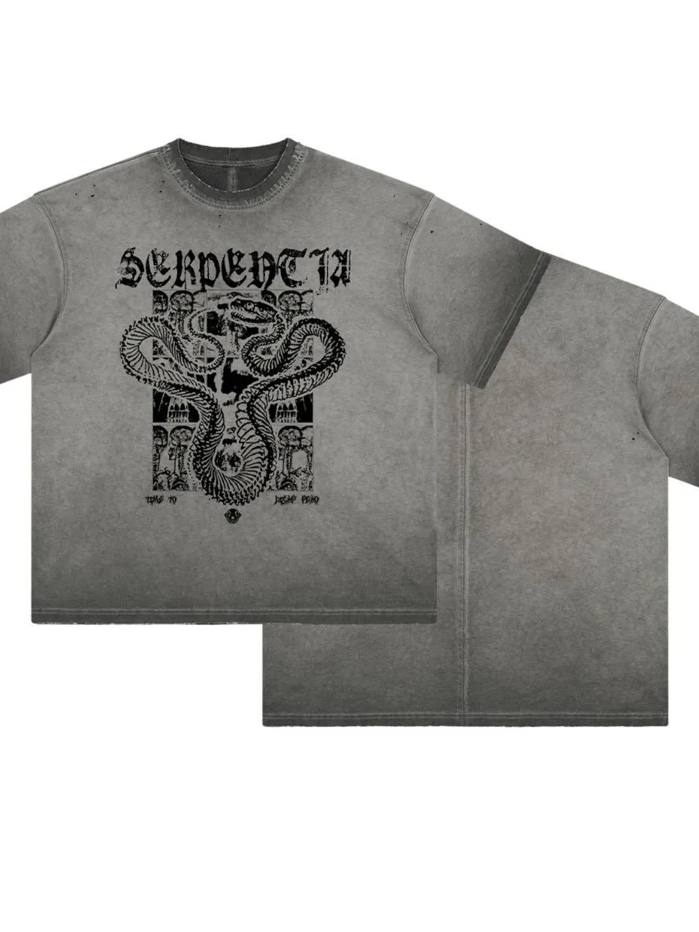 Men's Graphic Round Neck Half Sleeve T-Shirt, image 6