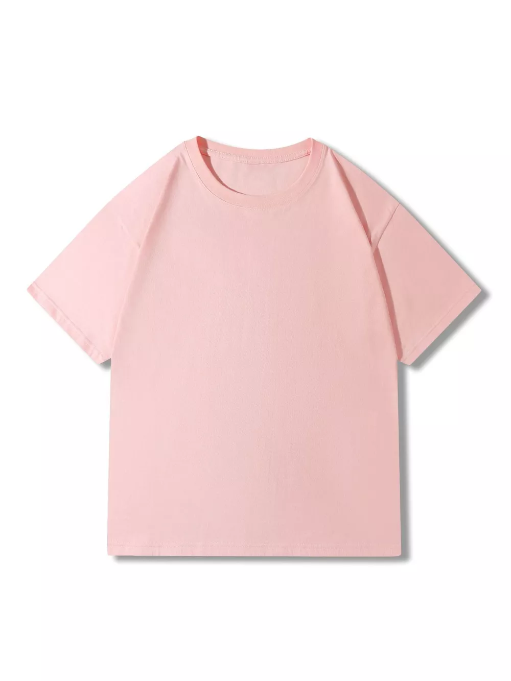 Men's Full Size Classic Crew Neck Solid Color T-Shirt Plus Size, image 9