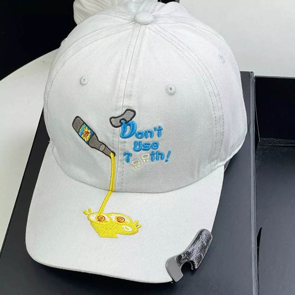 Embroidered Cartoon Baseball Cap