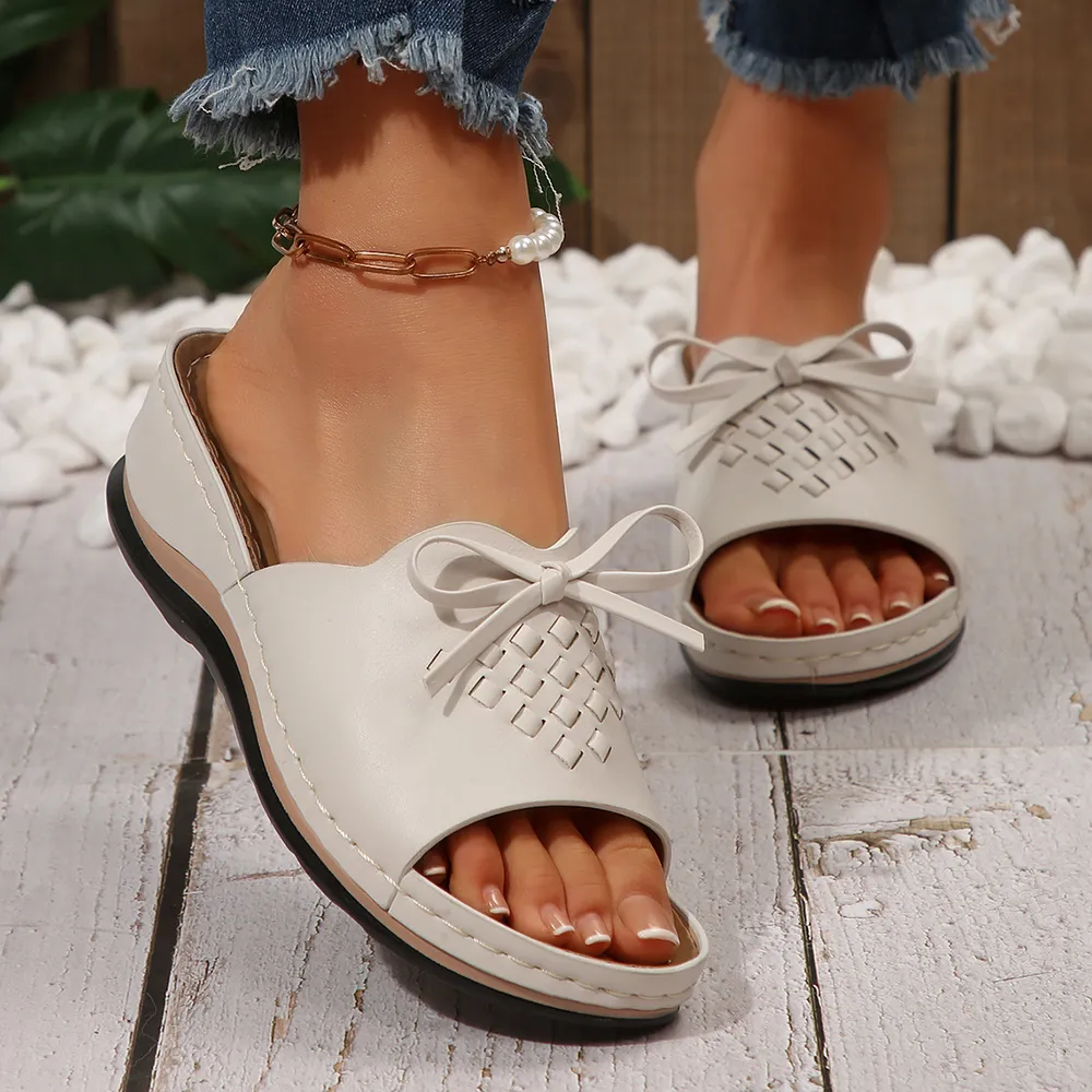 Open Toe Wedge Sandals, image 3