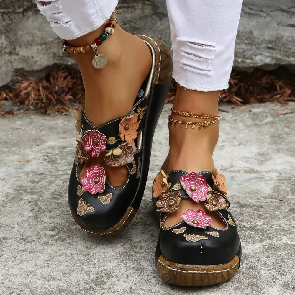 Round Toe Platform Sandals, image 3