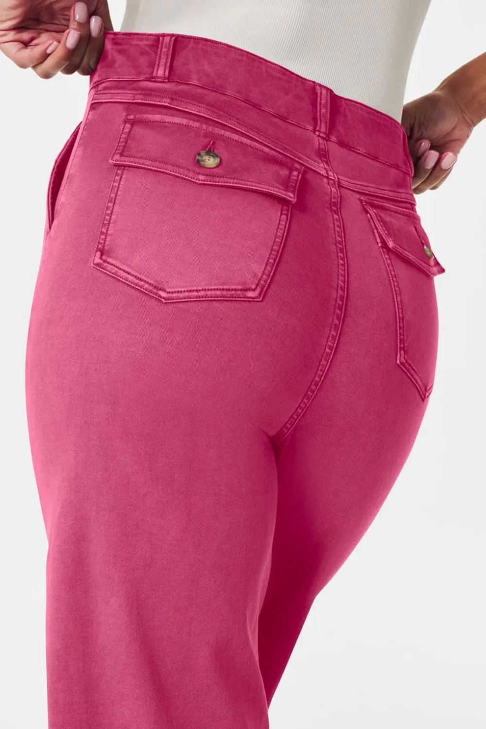 High Waist Jeans with Pockets, image 8