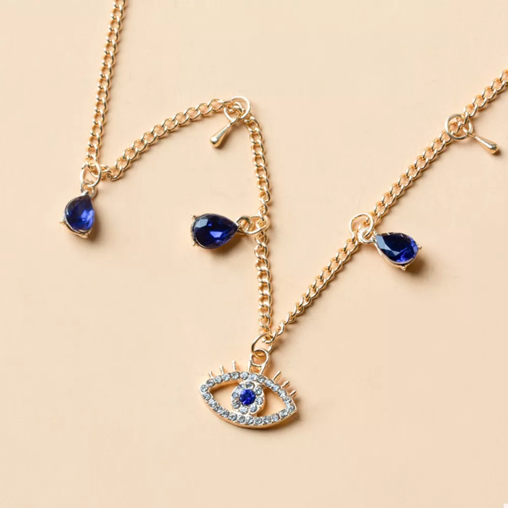 Evil Eye Charm Necklace, image 2