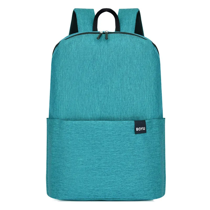 Solid Color Nylon Backpack Bag, image 13