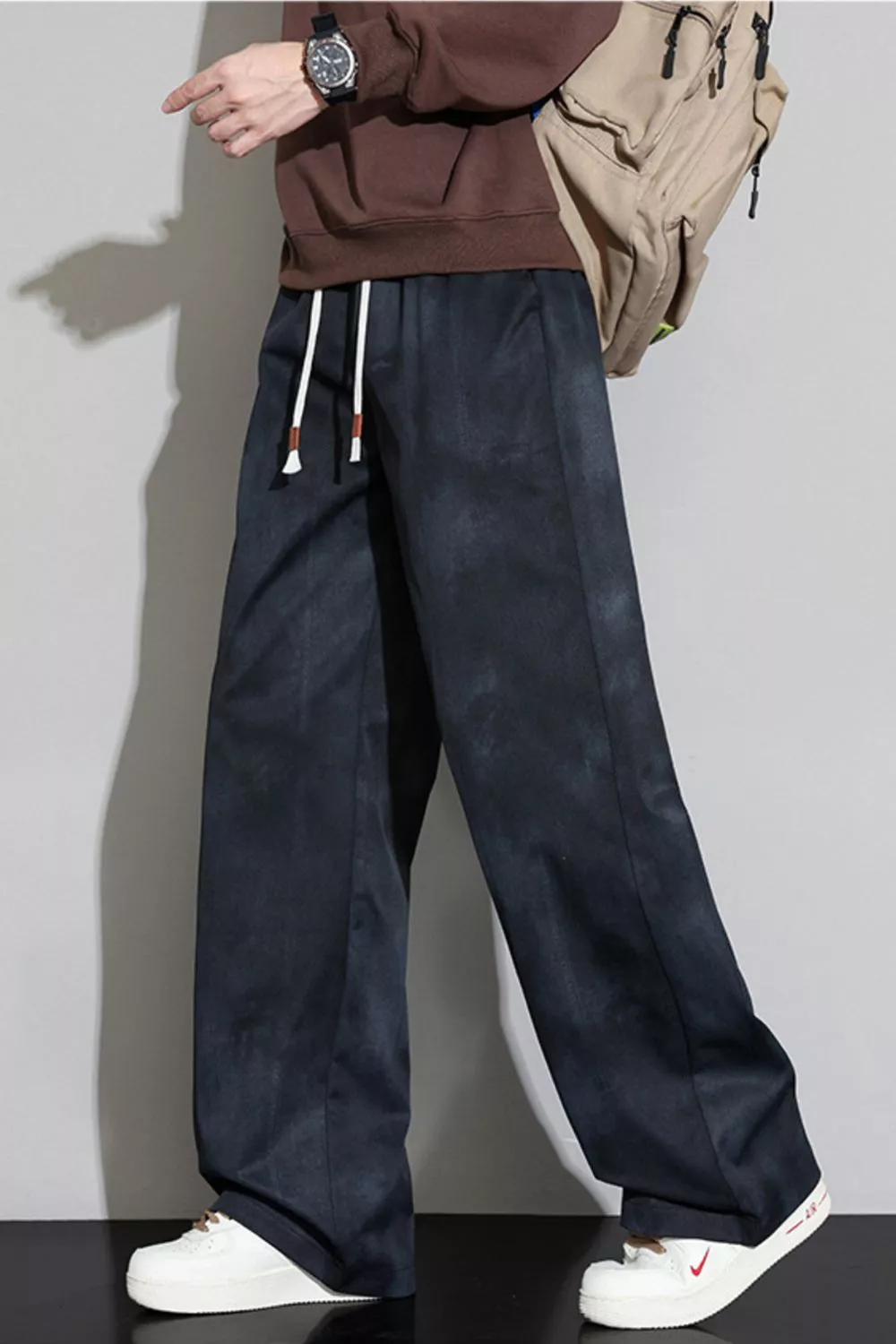 Men's Tie-Dye Loose Fit Casual Pants, image 7