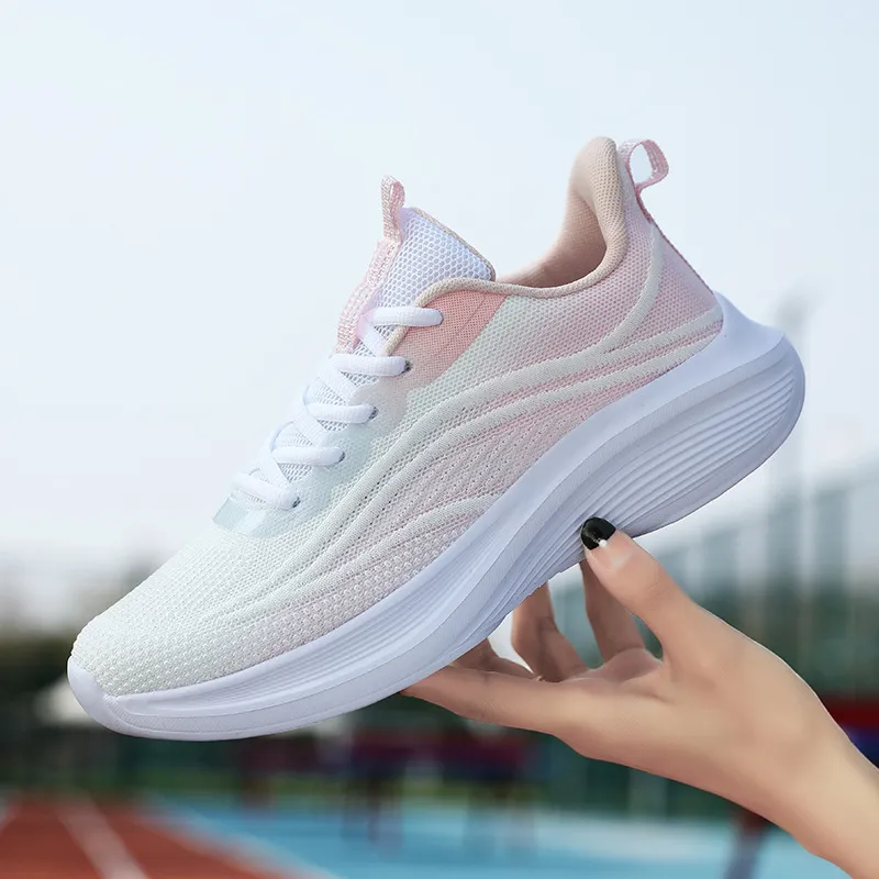 Mesh Breathable Lace Up Athletic, image 3