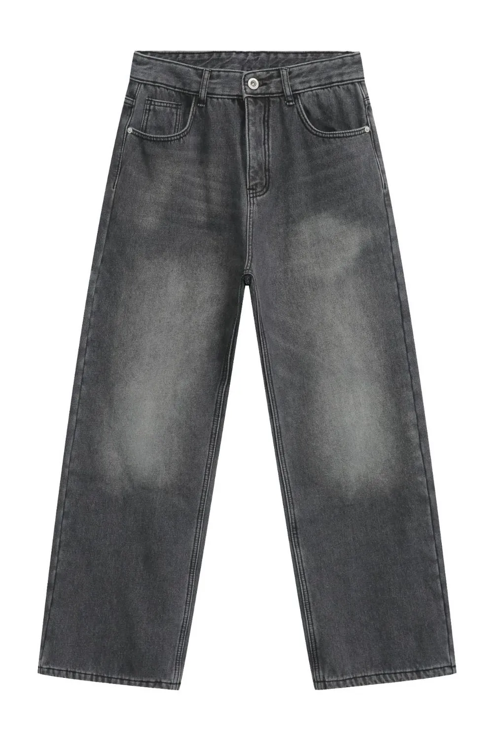 Men's Loose Fit Jeans with Pockets, image 7