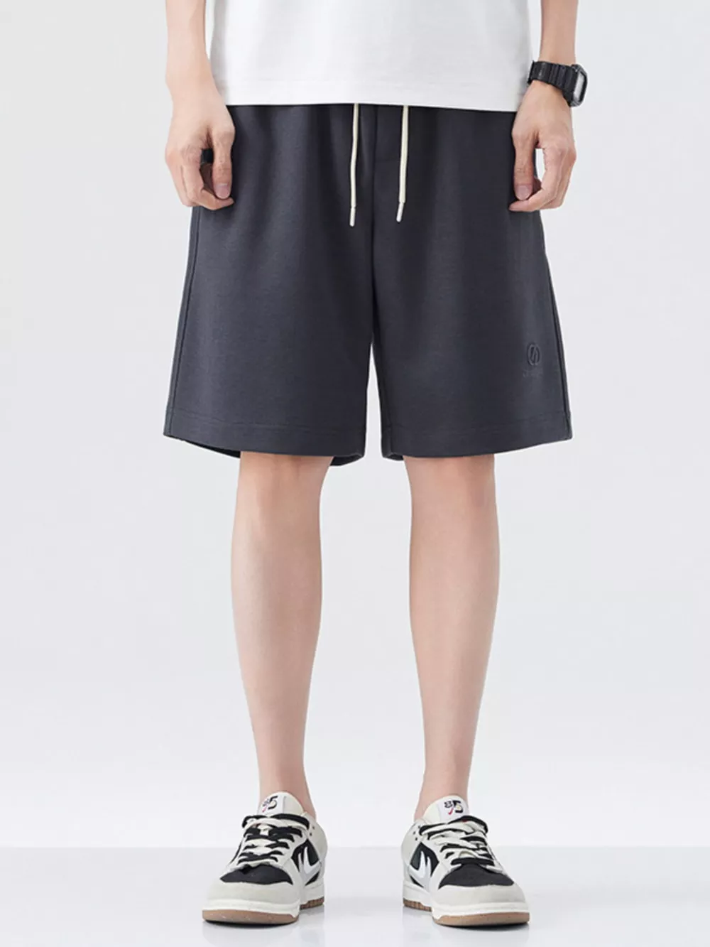 Men's Drawstring Loose Fit Shorts, image 4