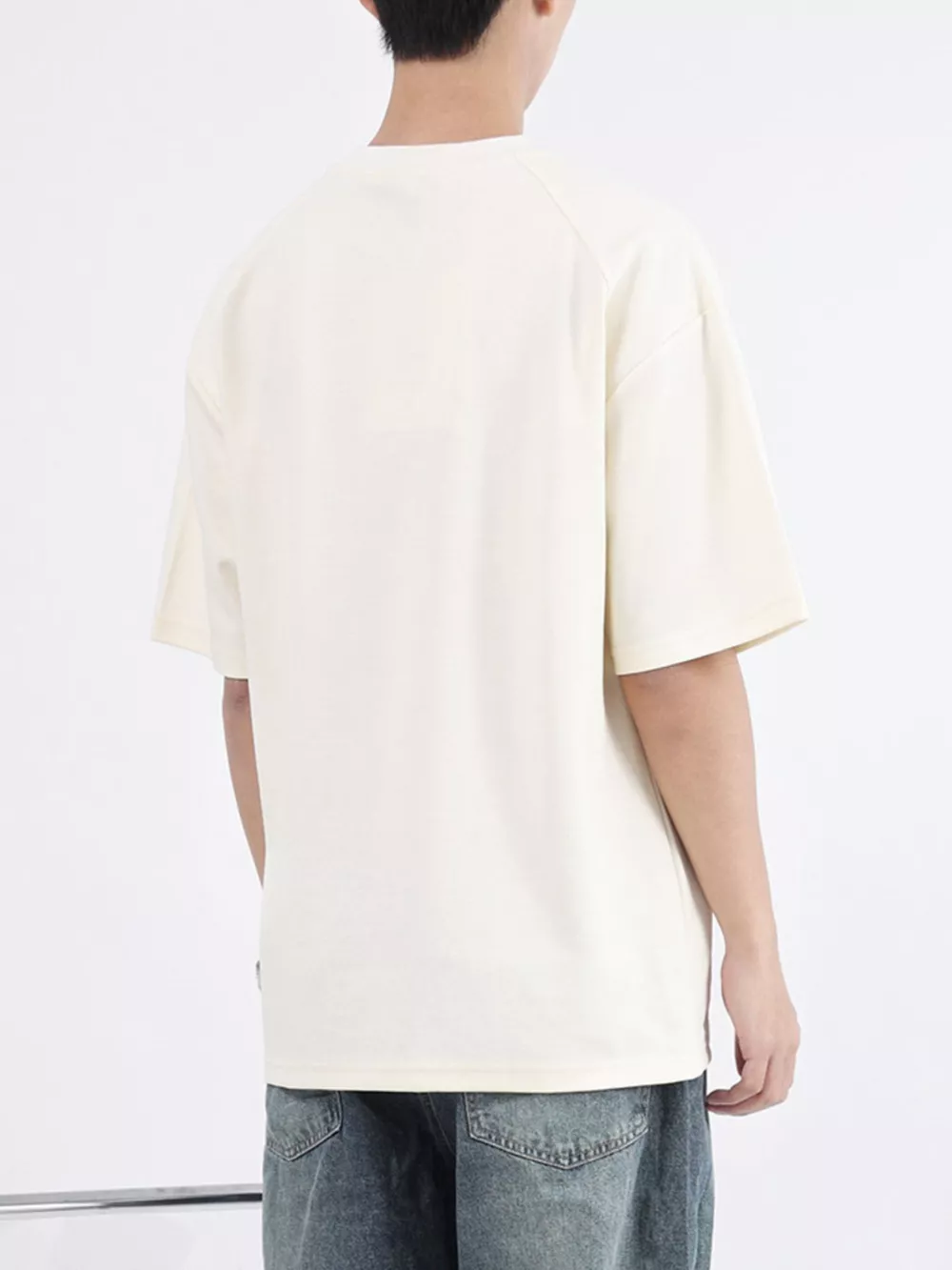 Men's Plus Size Round Neck Relaxed-Fit T-Shirt, image 8