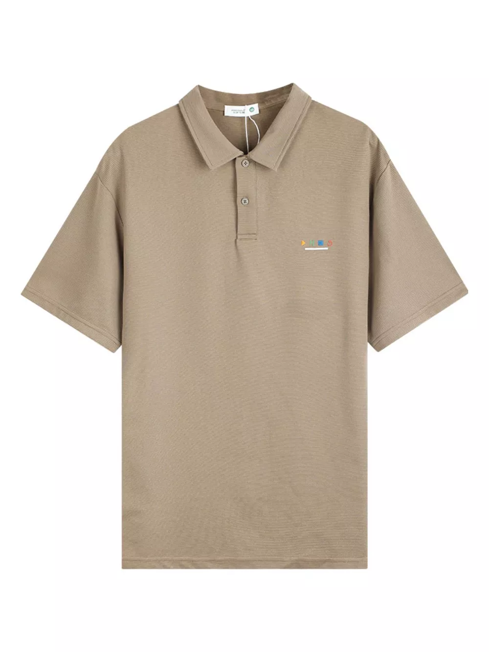 Men's Plus Size Button Detail Short Sleeve Polo, image 4