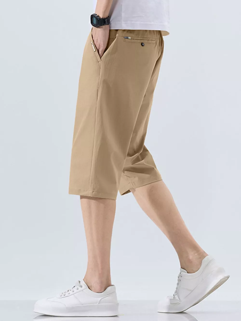 Men's Plus Size Loose Fit Shorts, image 7