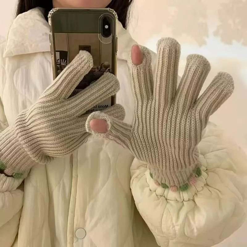 Fingerless Knitted Gloves, image 7