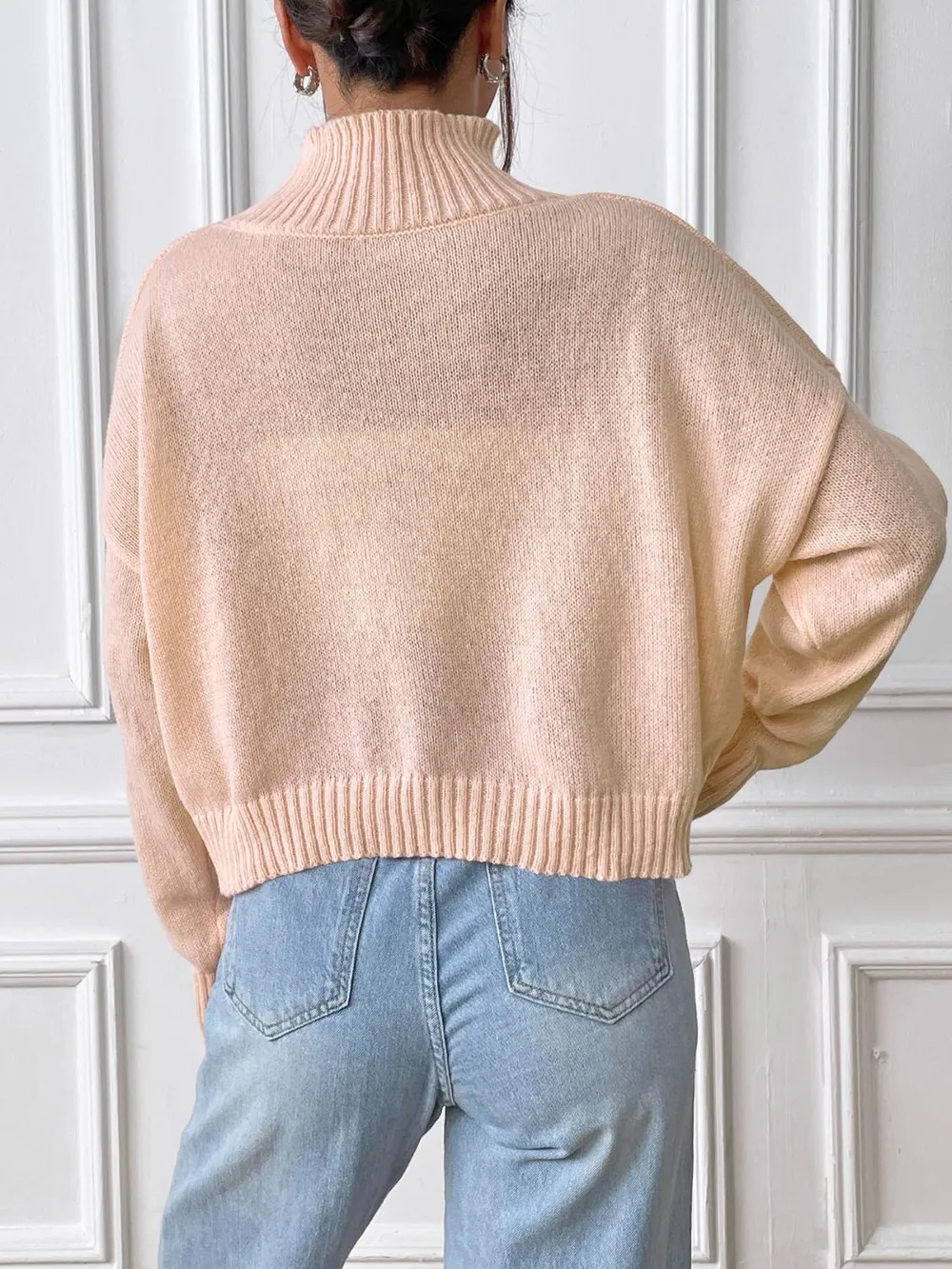 Turtleneck Long Sleeve Sweater, image 12